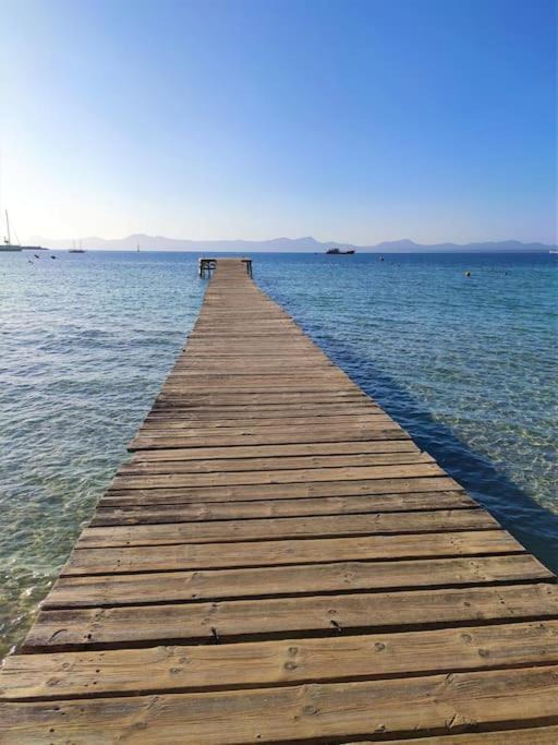 Tranquilo Apartamento Con Vistas Al Mar. Port de Alcudia  Exterior photo